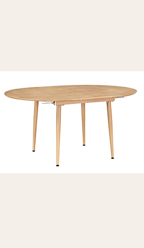 Lauri Lightweight Round & Square Extendable MDF Dining Table | Versatile Home Furniture