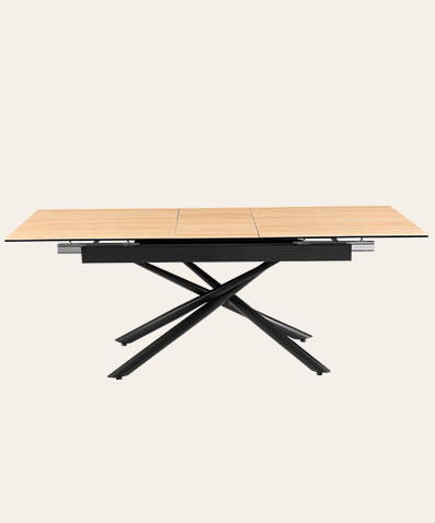 Tela Modern Extendable Sintered Stone Table – Lightweight Rectangular Dining Table for Contemporary Spaces