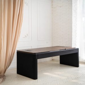 wooden bench