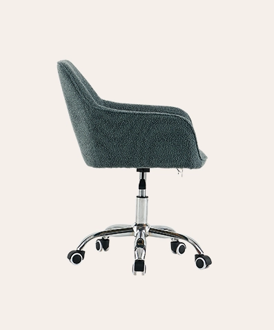Cleo Ergonomic Office Chair – Swivel Computer Desk Chair with Wheels & Adjustable Armrests
