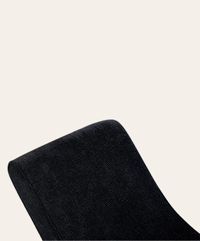 Luma Modern Lounge Chair | Curved Moon Design & Ultra-Comfort for Living Rooms