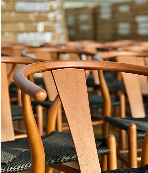 Key links in chair production from the perspective of international buyers