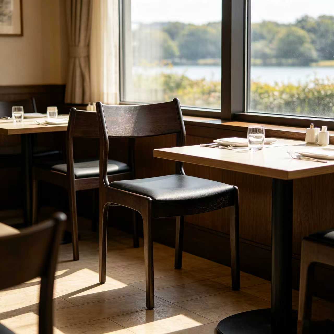 Color and material selection of dining chairs: How to add color and taste to commercial spaces?