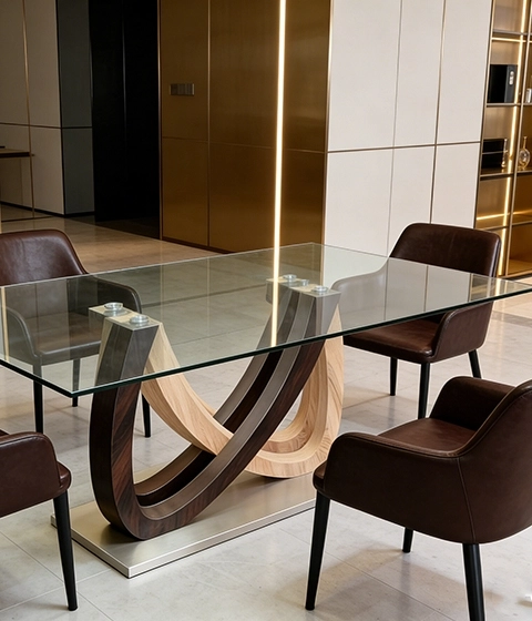 Sintered Stone vs. Tempered Glass Dining Tables Durability and Maintenance Realities for High-Traffic Commercial Spaces in the Middle Eas