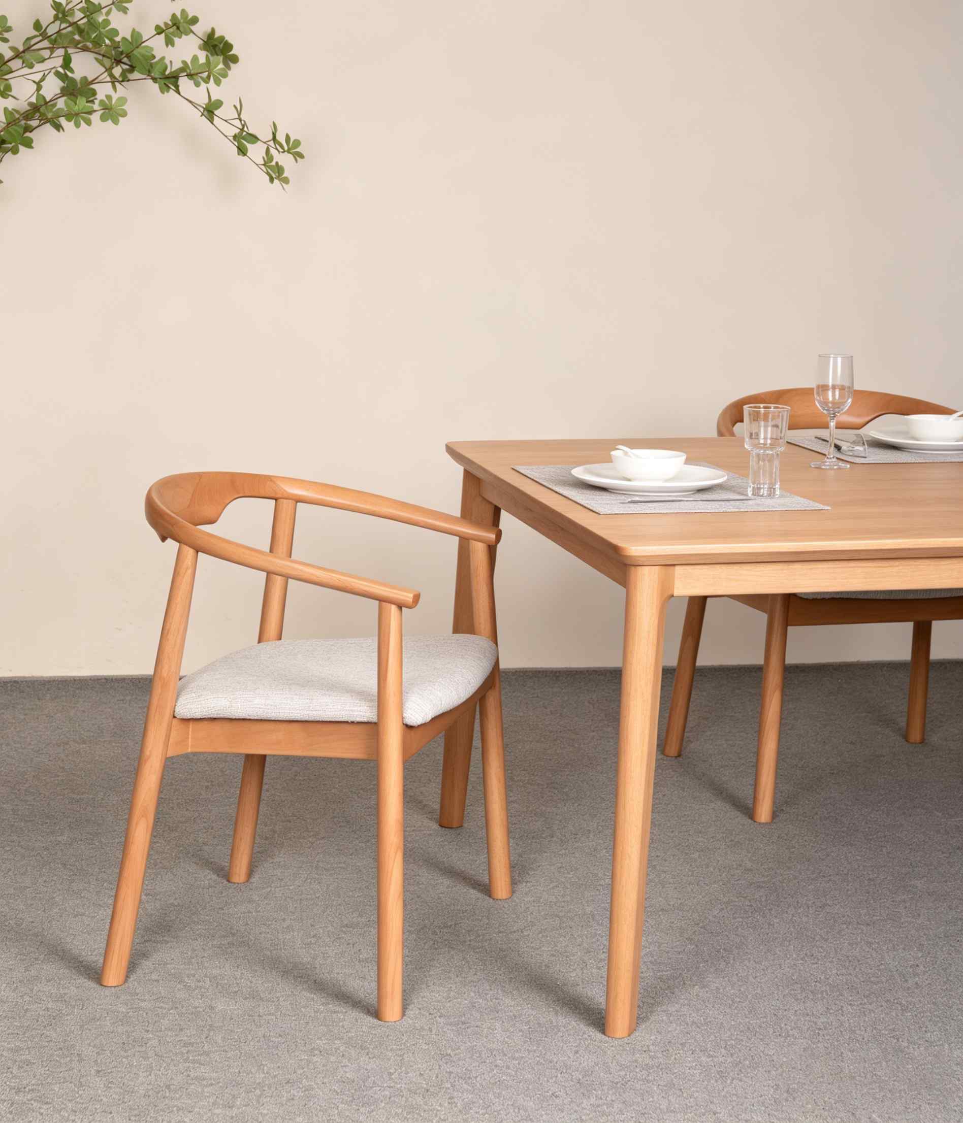 Impact of solid wood chair material on health