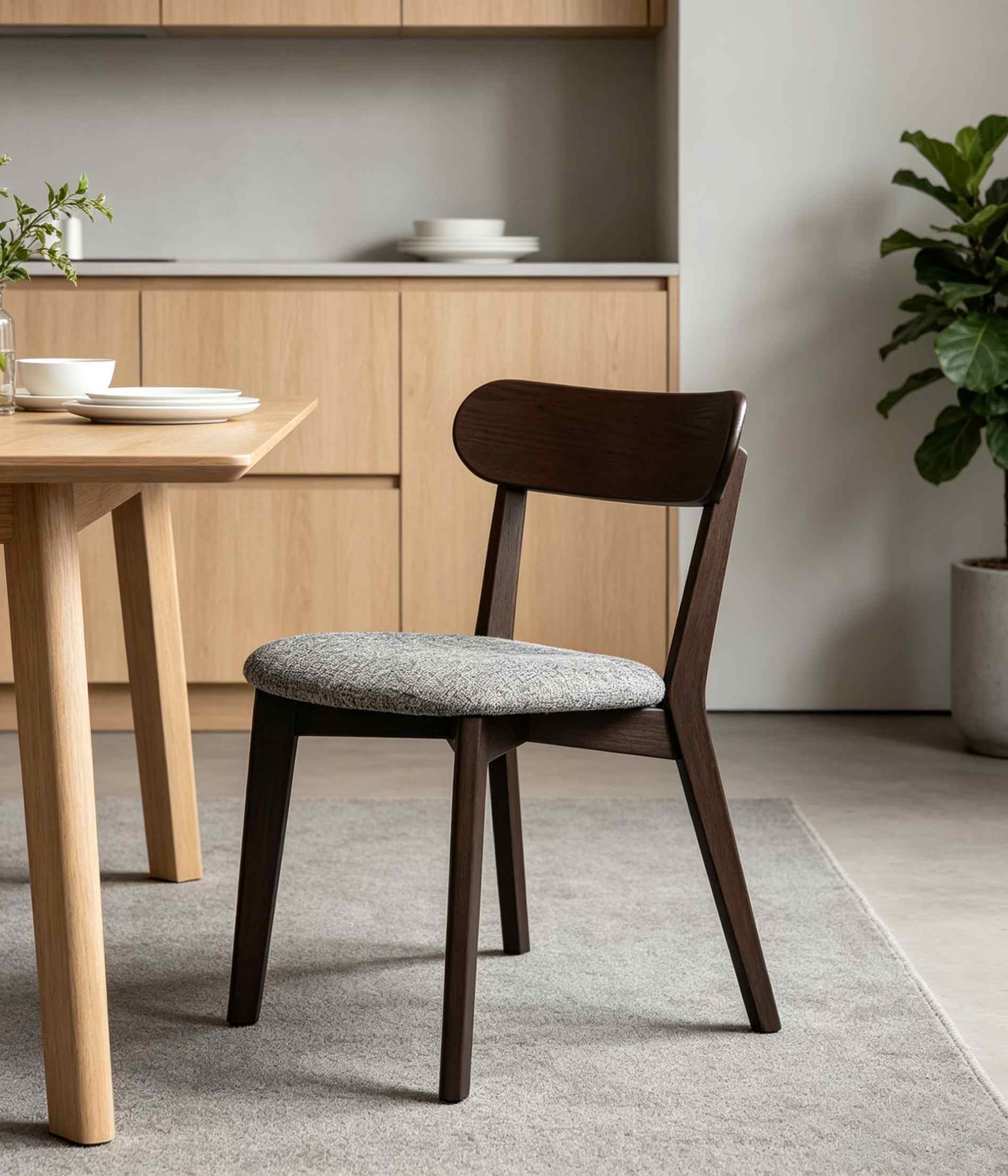 Space-Saving Furniture Trend: How Knock-Down Wooden Chairs Fit Modern Small Apartments