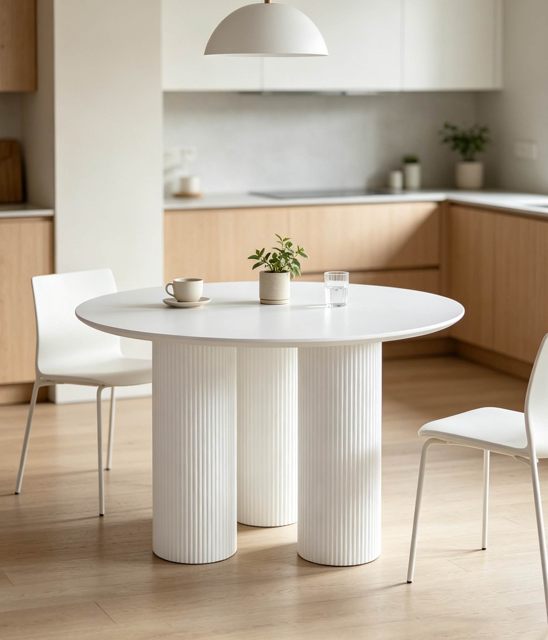 Do Three-Leg Round Dining Tables Wobble? Stability, Floor Contact, and Buyer Checks