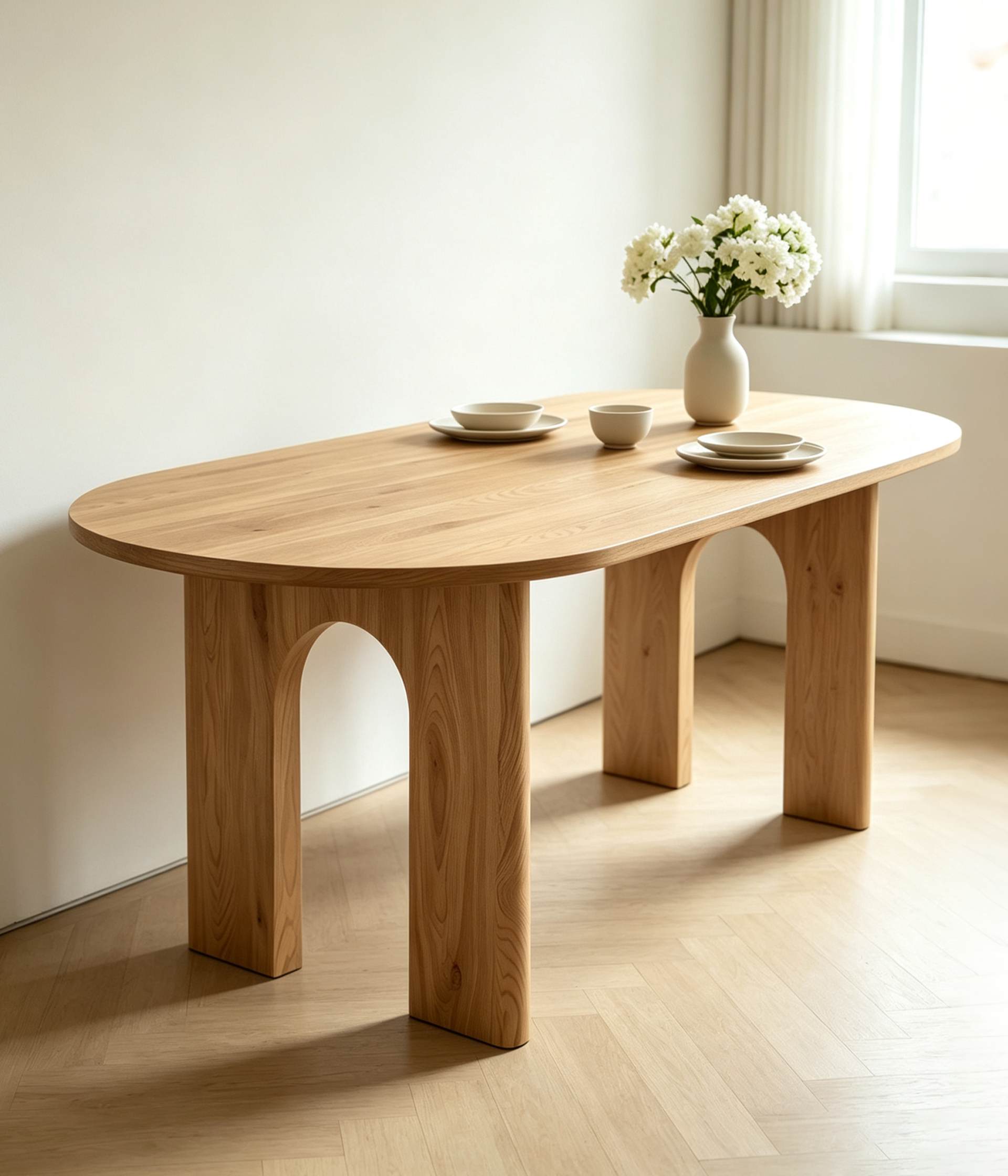 Half-Moon Table vs Console Table: Which Is Better for a Multifunctional Living Space?