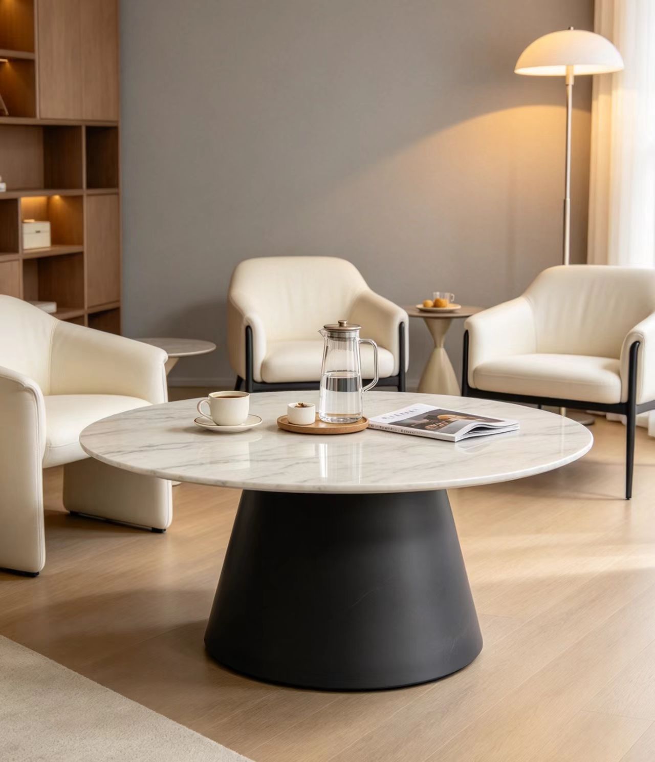 How Should Buyers Check White Lacquer Coffee Tables for Water Rings, Stains, and Surface Wear?