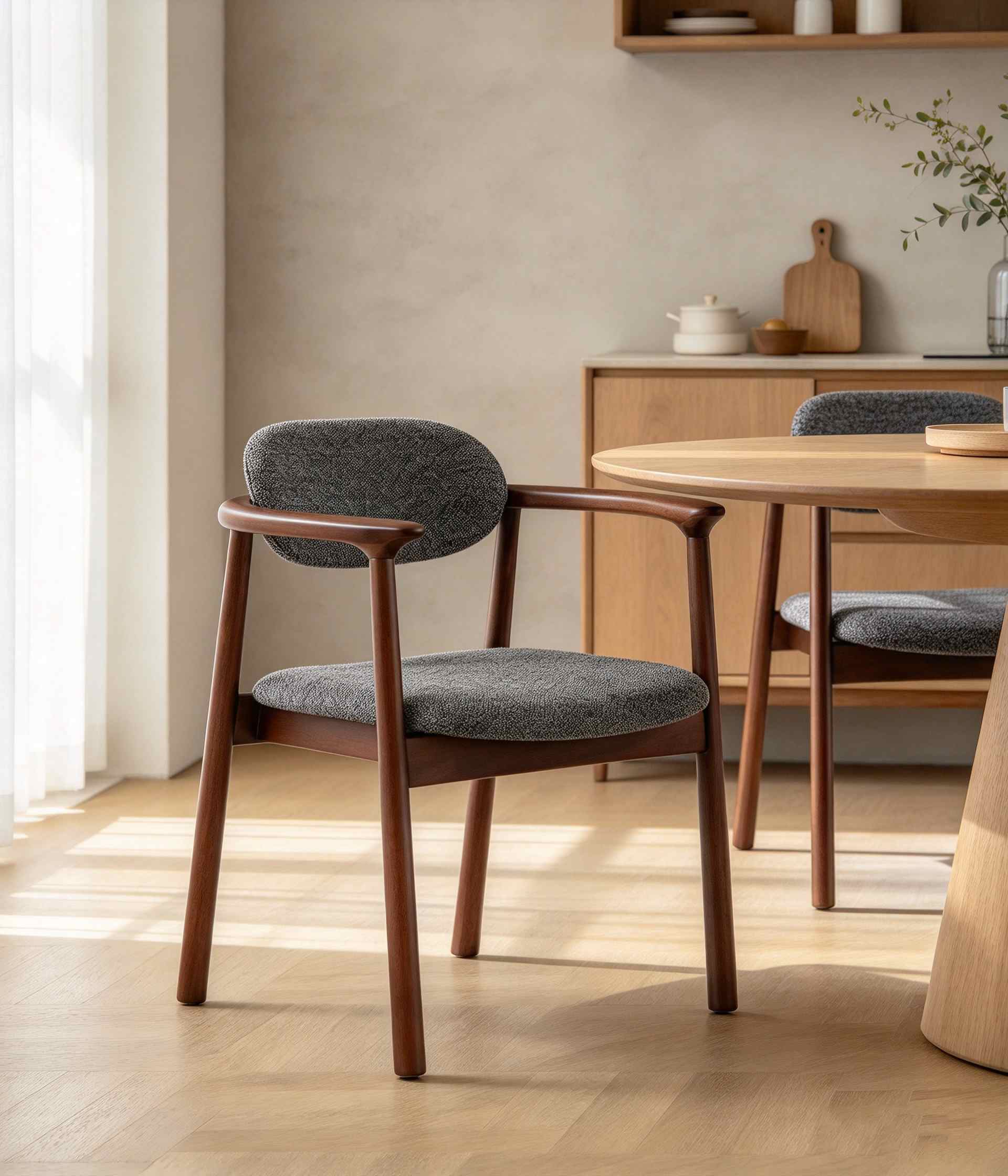 What Should Buyers Confirm When Sourcing Upholstered Rubber-Wood Dining Armchairs?